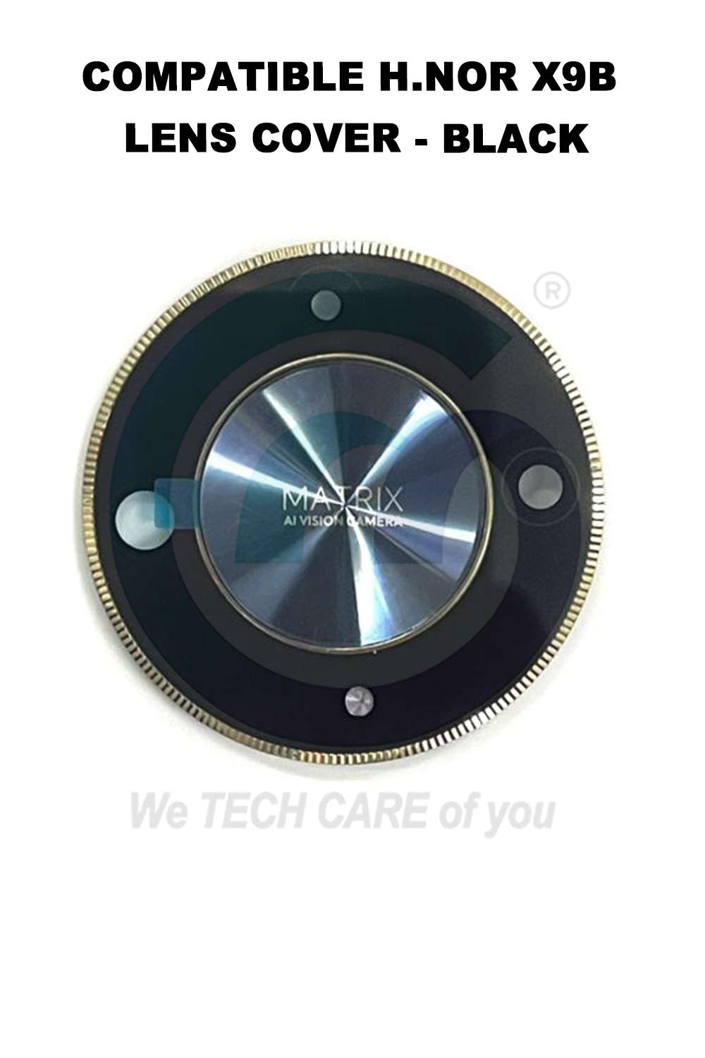 COMPATIBLE H.NOR X9B LENS COVER - BLACK