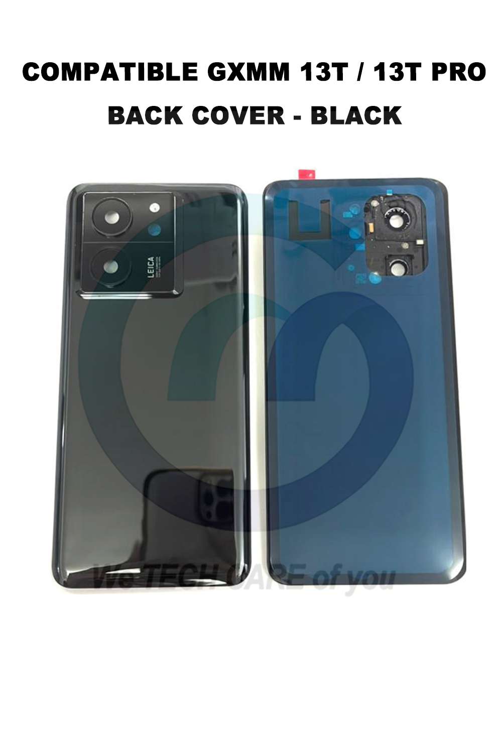 COMPATIBLE GXMM 13T / 13T PRO  BACK COVER - BLACK