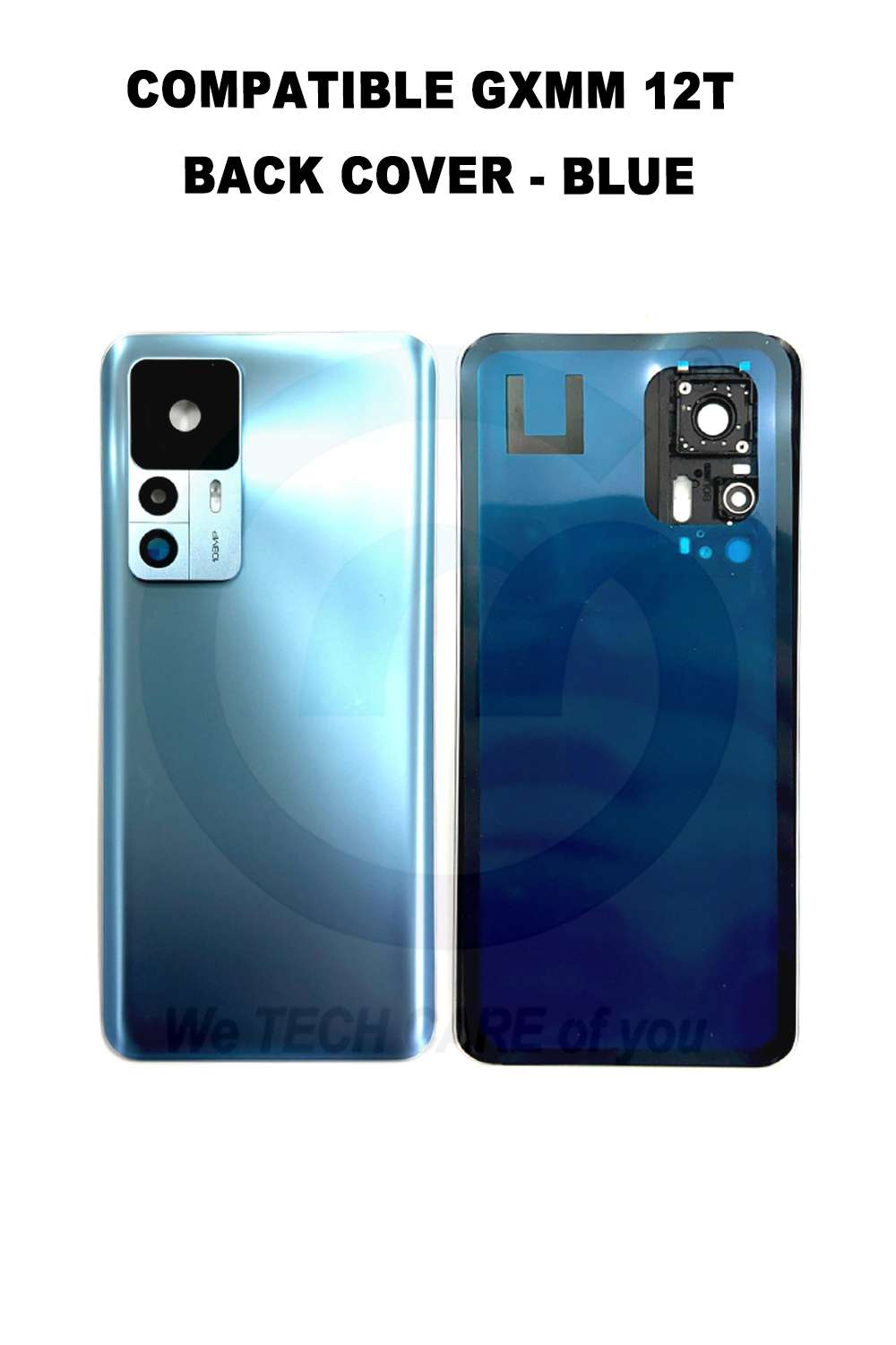COMPATIBLE GXMM 12T PRO (200MP) BACK COVER - BLUE