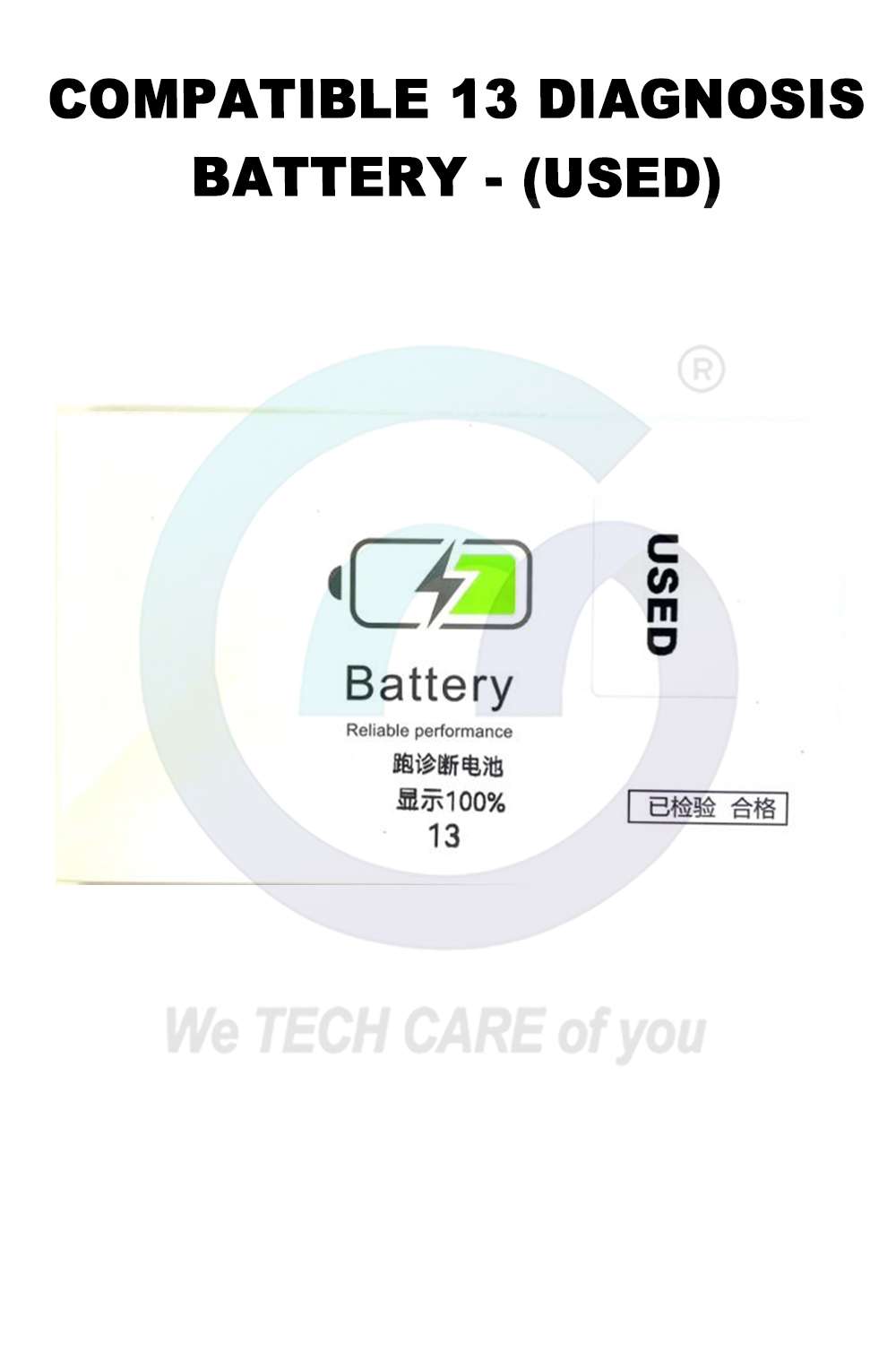 COMPATIBLE 13 DIAGNOSIS BATTERY - (USED)