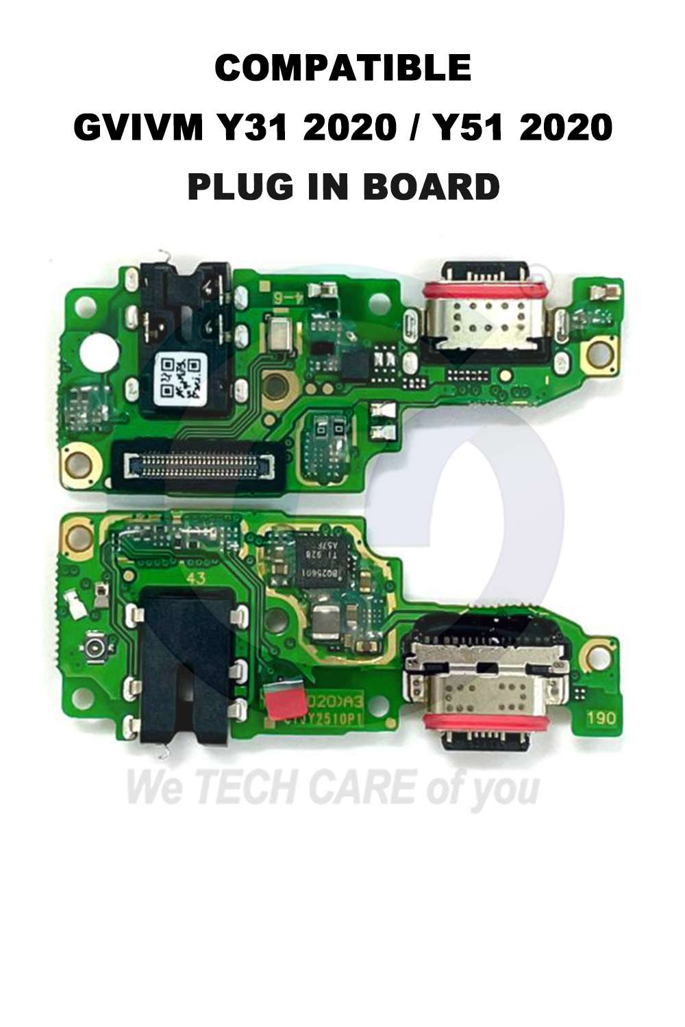 COMPATIBLE GVIVM Y31 2020 / Y51 2020  PLUG IN BOARD