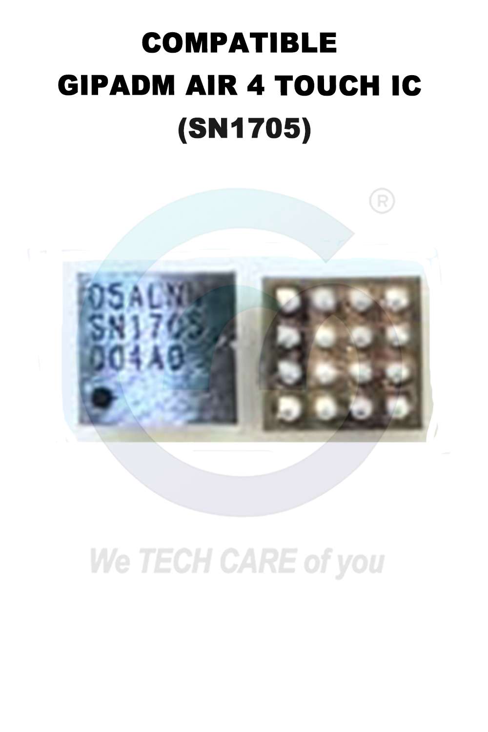 COMPATIBLE GIPADM AIR 4 TOUCH IC (SN1705)