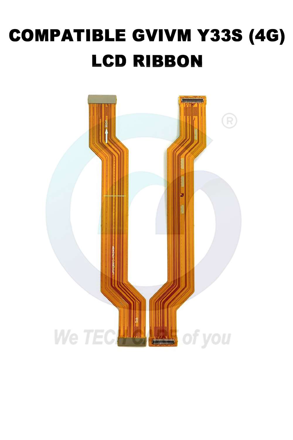 COMPATIBLE GVIVM Y33S (4G) LCD RIBBON