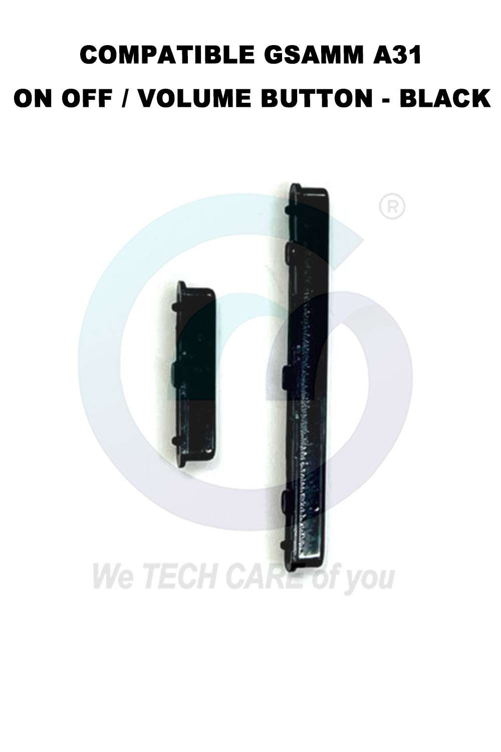 COMPATIBLE GSAMM A31 ON OFF / VOLUME BUTTON - BLACK