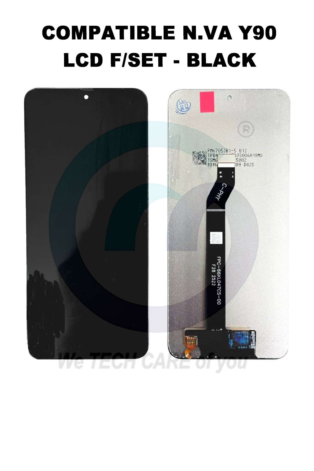 COMPATIBLE N.VA Y90 LCD F/SET - BLACK