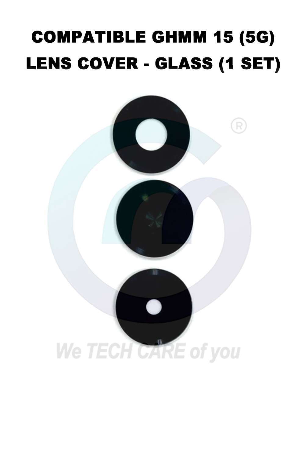 COMPATIBLE GHMM 15 (5G) LENS COVER - GLASS (1 SET)