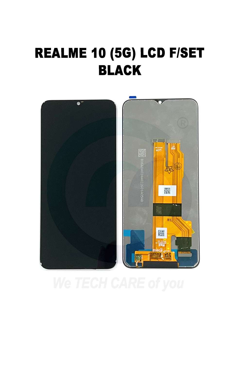 COMPATIBLE GREALM 10 (5G) / GREALM 9I (5G)  LCD F/SET - BLACK