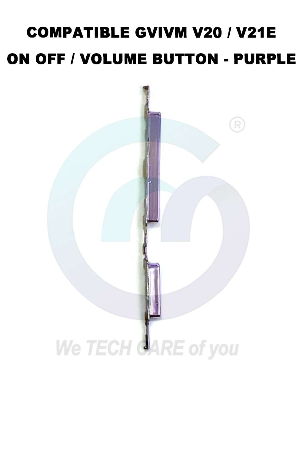 COMPATIBLE GVIVM V20 / V21E ON OFF / VOLUME BUTTON - PURPLE