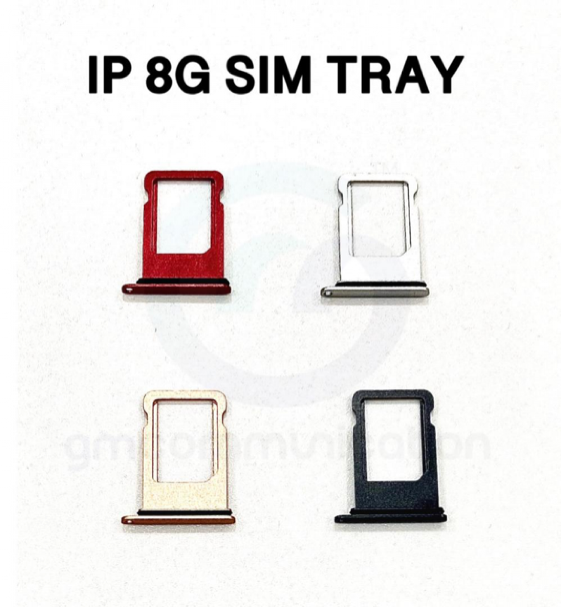COMPATIBLE 8G / SE (2020 / 2022) SIM TRAY - RED