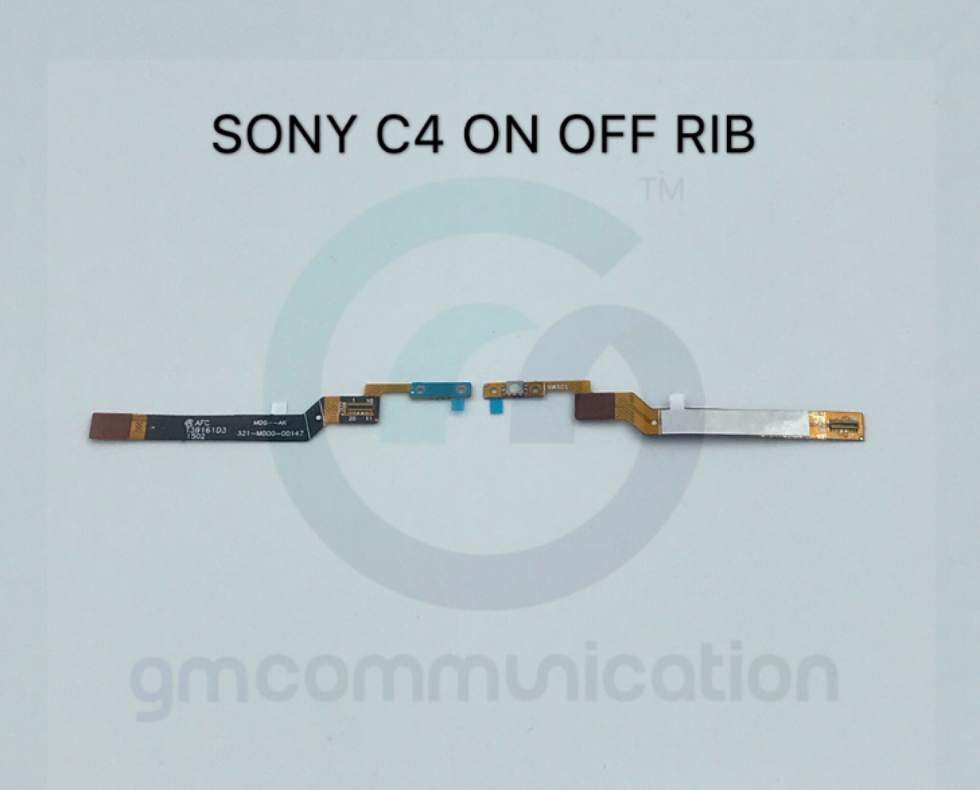 SONY C4 ON OFF RIBBON