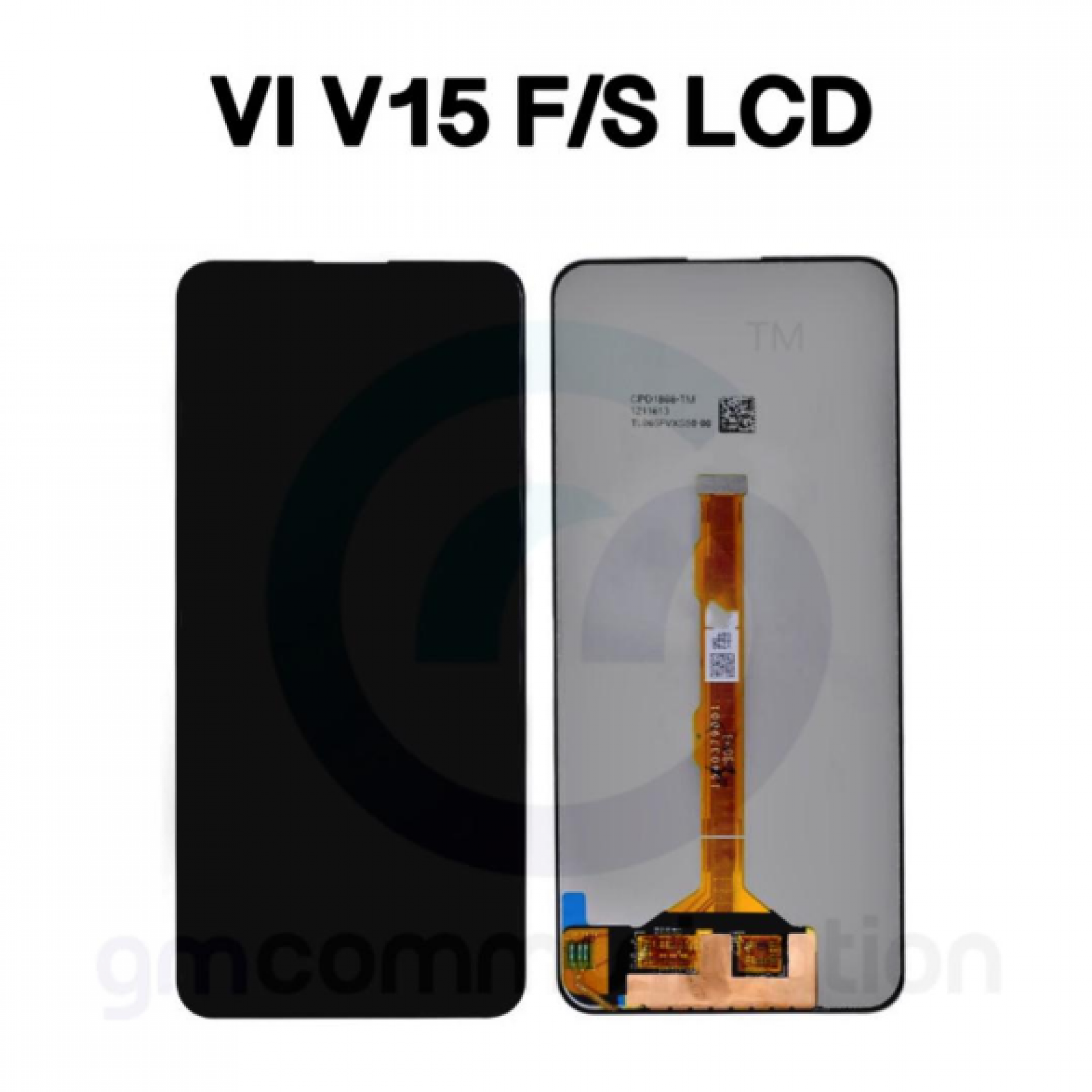 COMPATIBLE GVIVM V15 LCD F/SET - BLACK