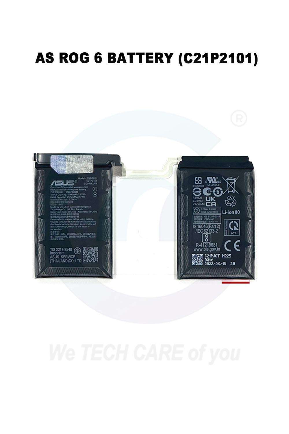 COMPATIBLE GASM ROG 6 / 7  BATTERY (C21P2101)