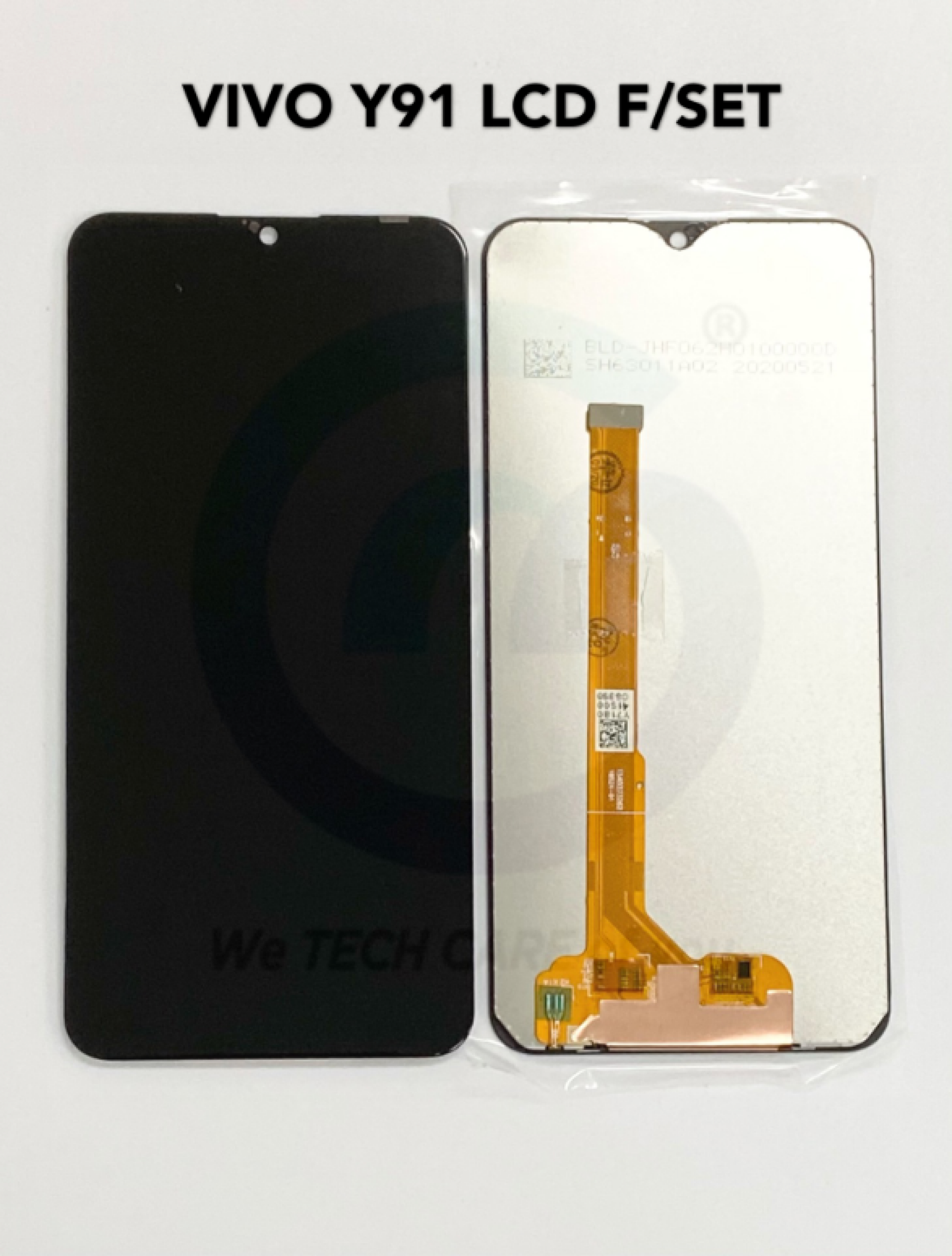 COMPATIBLE GVIVM Y91 / Y91C / Y91I / Y93 / Y95 / U1 LCD F/SET BLACK - ORI