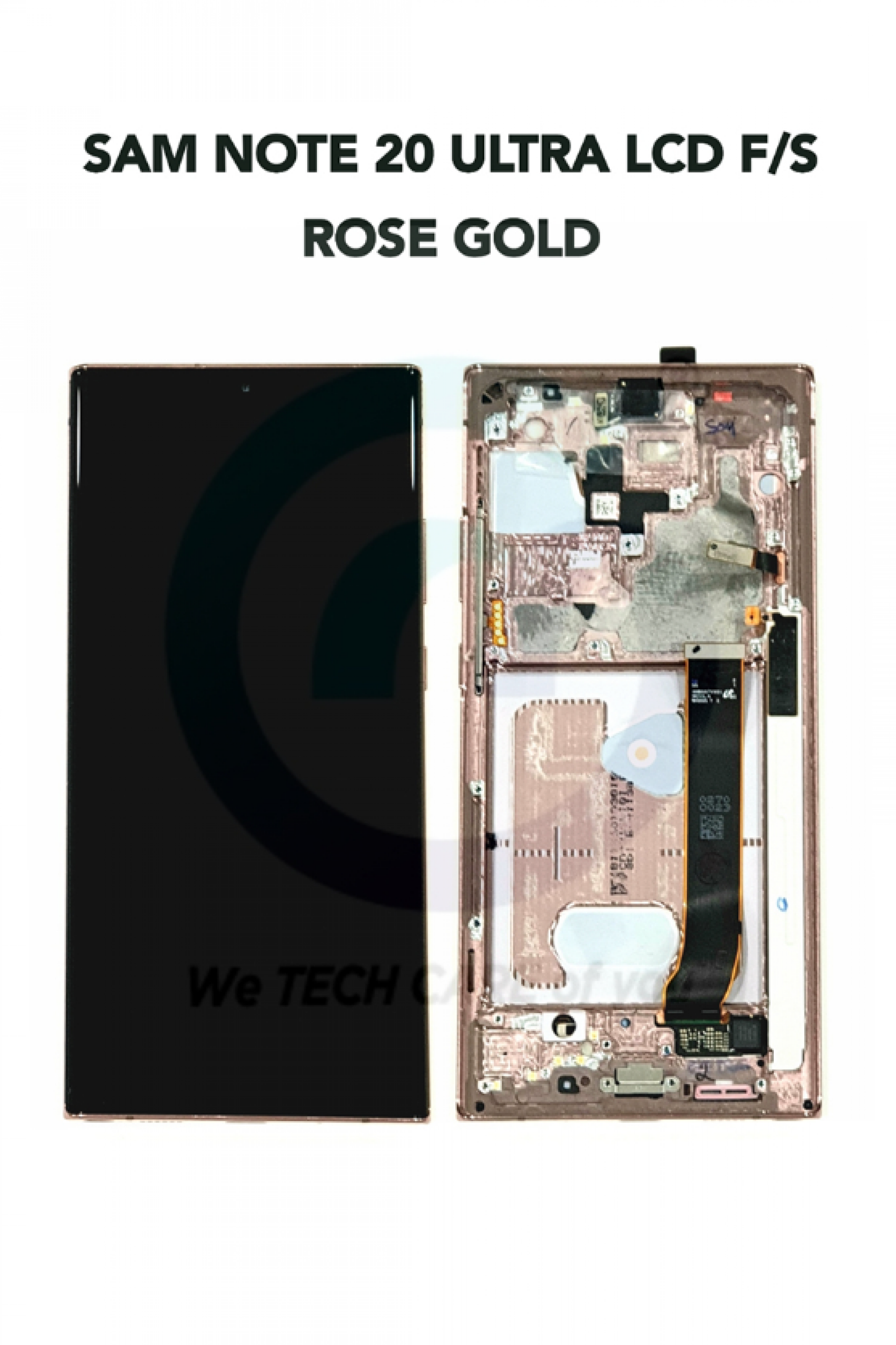 COMPATIBLE GSAMM NOTE 20 ULTRA LCD F/SET ROSE GOLD - ORI