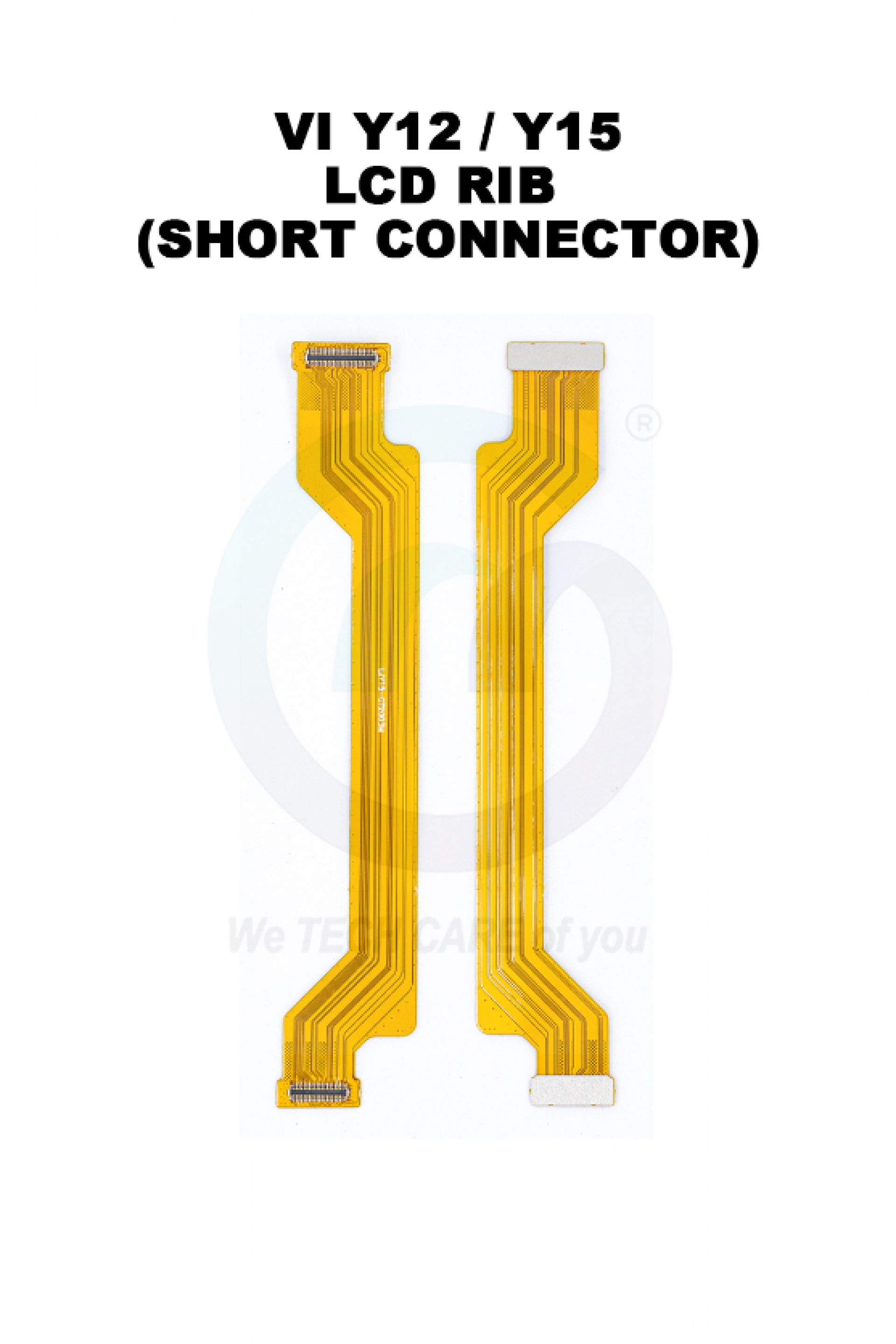 COMPATIBLE GVIVM Y12 / Y15 LCD RIBBON - SHORT CONNECTOR