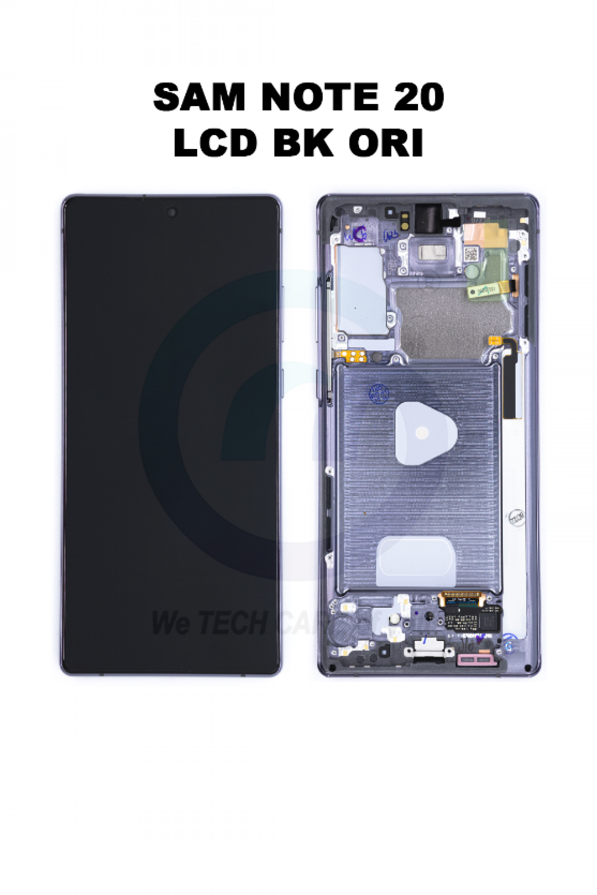 COMPATIBLE GSAMM NOTE 20 LCD F/SET BLACK - ORI