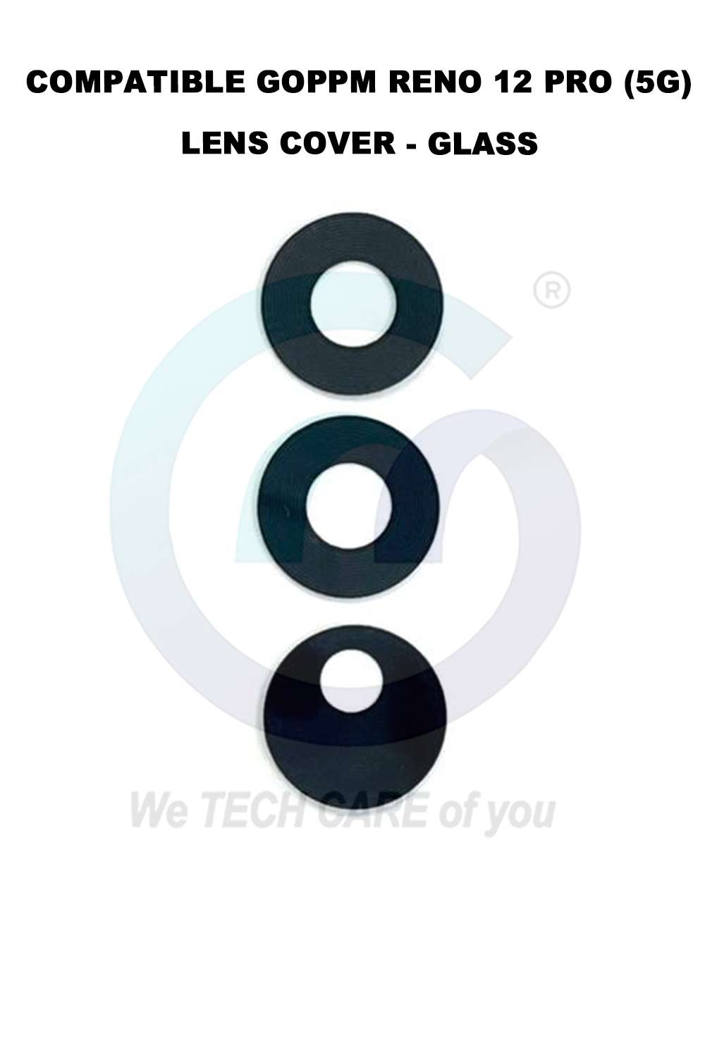 COMPATIBLE GOPPM RENO 12 PRO (5G) LENS COVER - GLASS