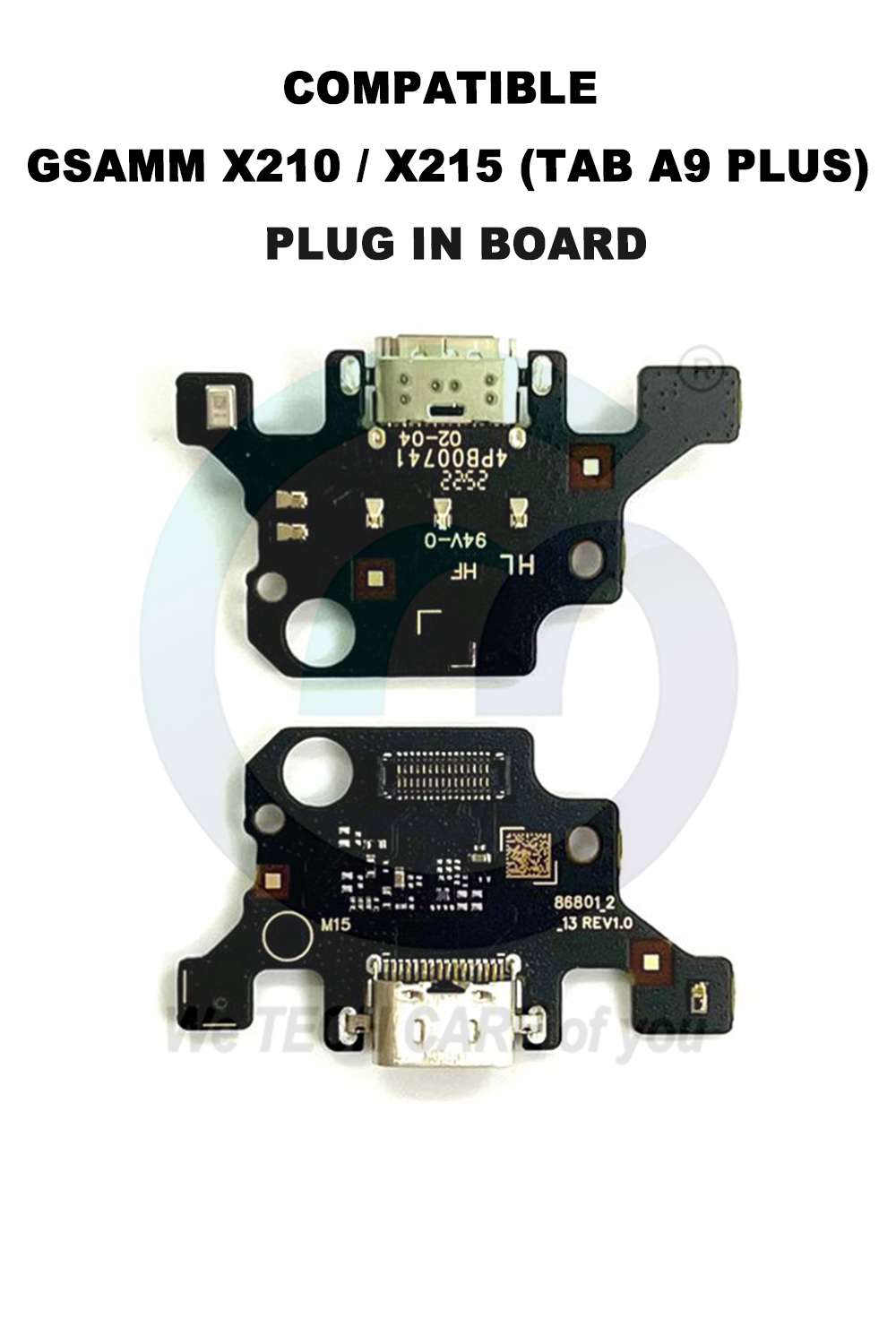COMPATIBLE GSAMM X210 / X215 (TAB A9 PLUS) PLUG IN BOARD