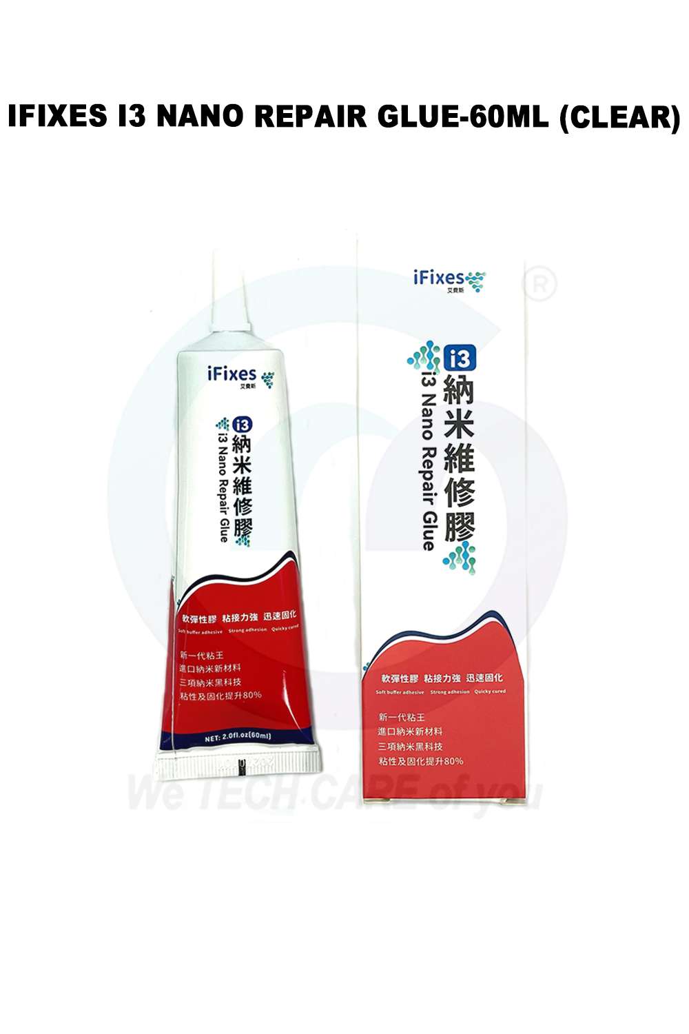 IFIXES I3 NANO REPAIR GLUE-60ML(CLEAR)