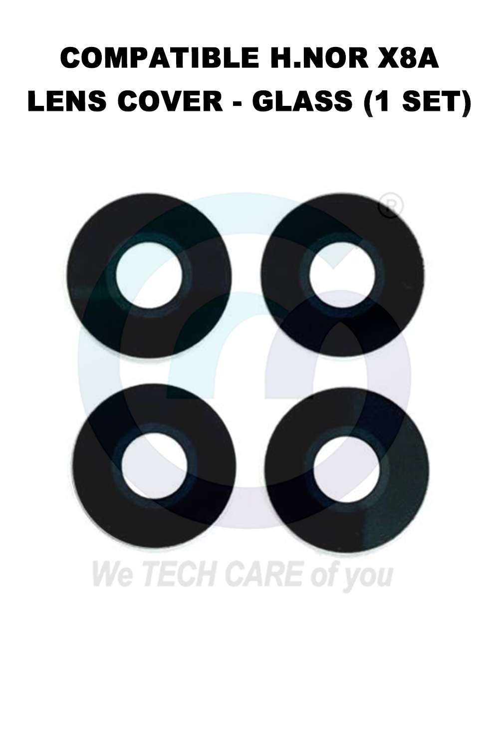 COMPATIBLE H.NOR X8A LENS COVER - GLASS (1 SET)