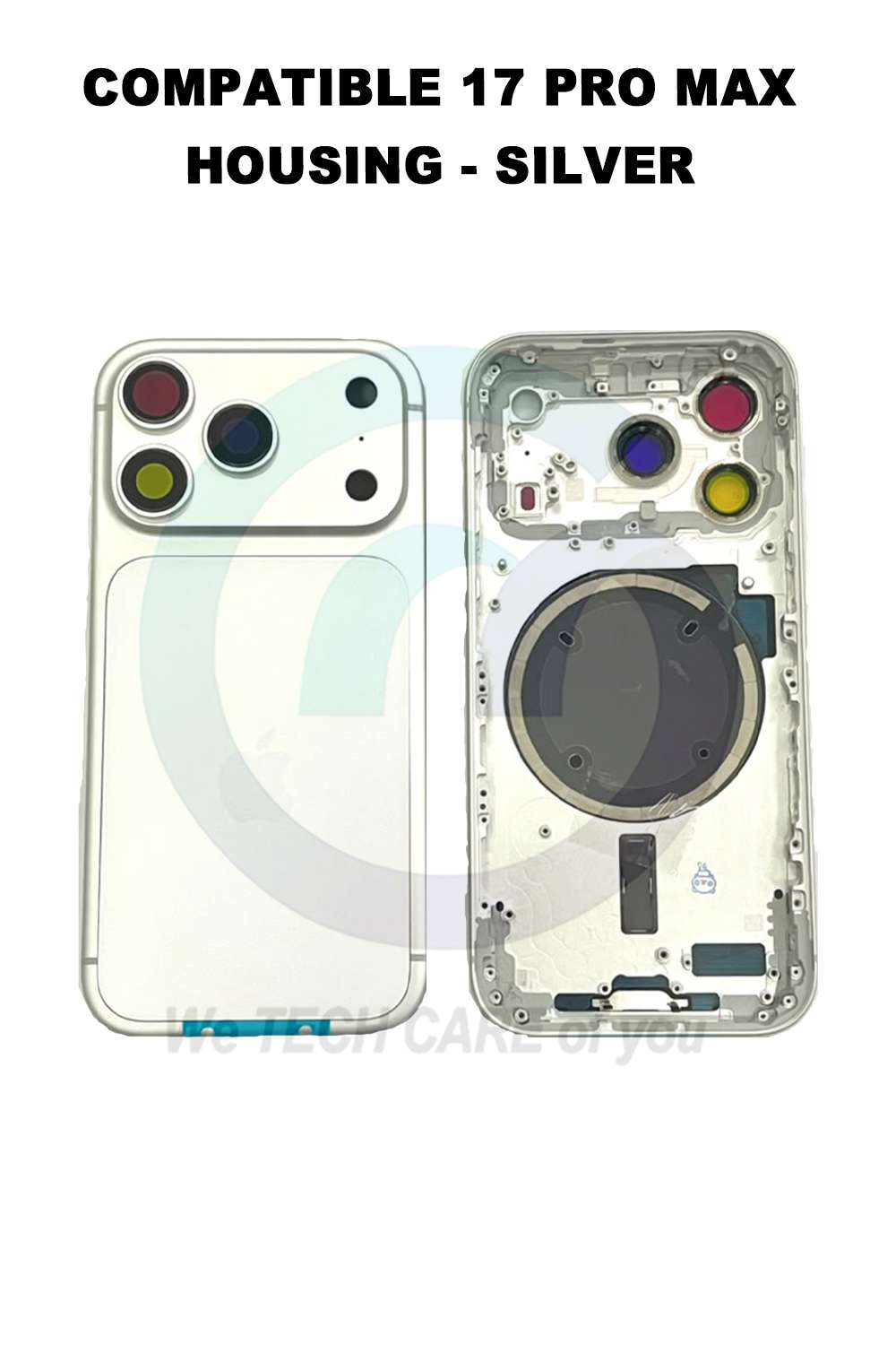 COMPATIBLE 17 PRO HOUSING - SILVER