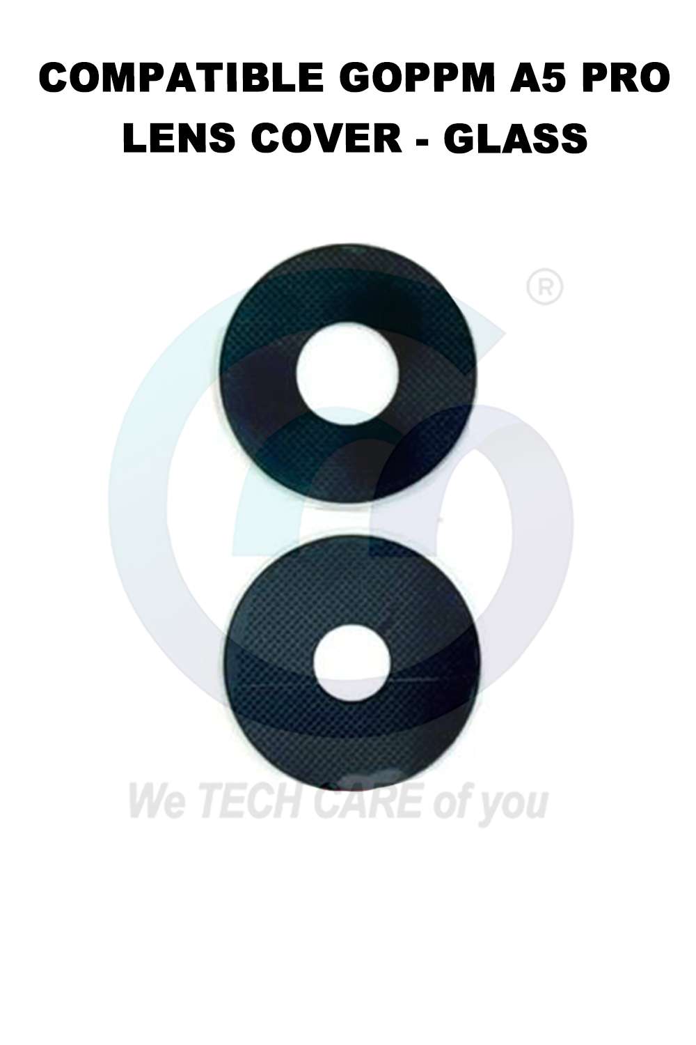 COMPATIBLE GOPPM A5 PRO LENS COVER - GLASS