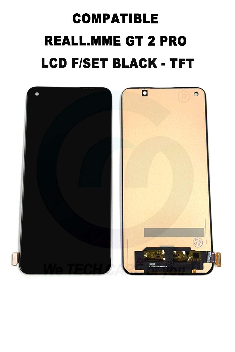 COMPATIBLE GREALM GT 2 PRO LCD F/SET BLACK - TFT