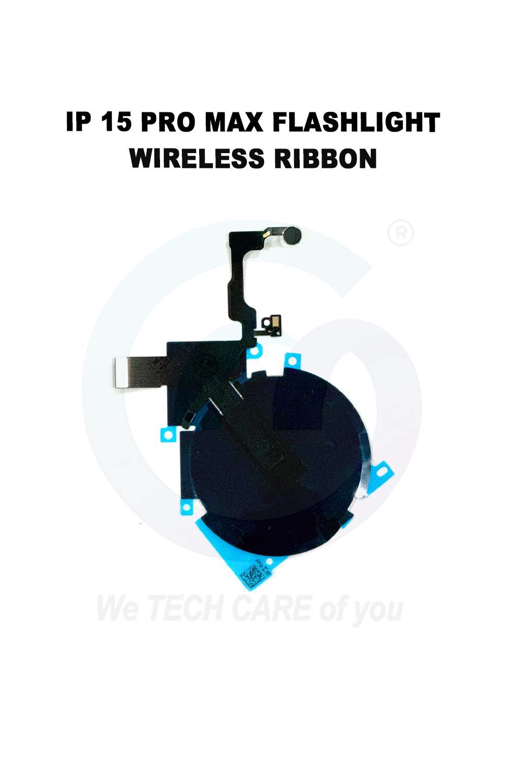 COMPATIBLE 15 PRO MAX FLASHLIGHT / WIRELESS RIBBON