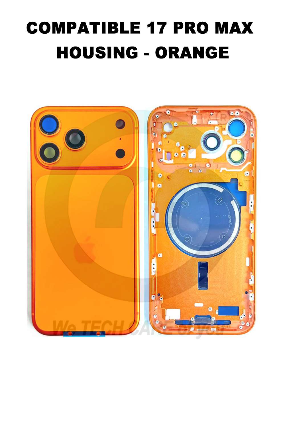COMPATIBLE 17 PRO MAX HOUSING - ORANGE