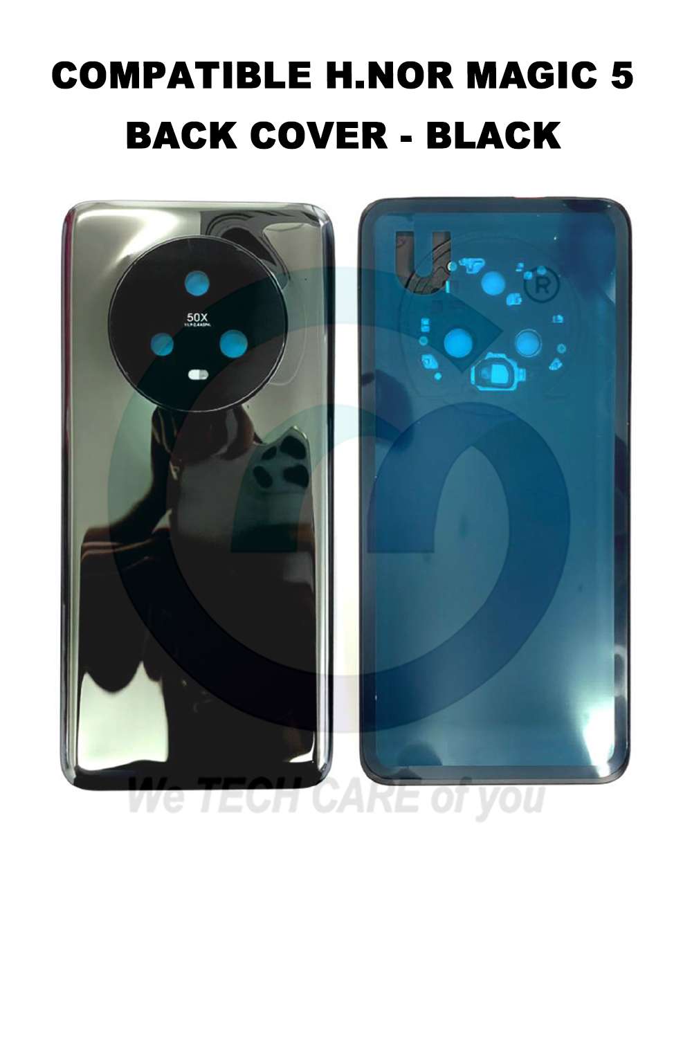 COMPATIBLE H.NOR MAGIC 5 BACK COVER - BLACK