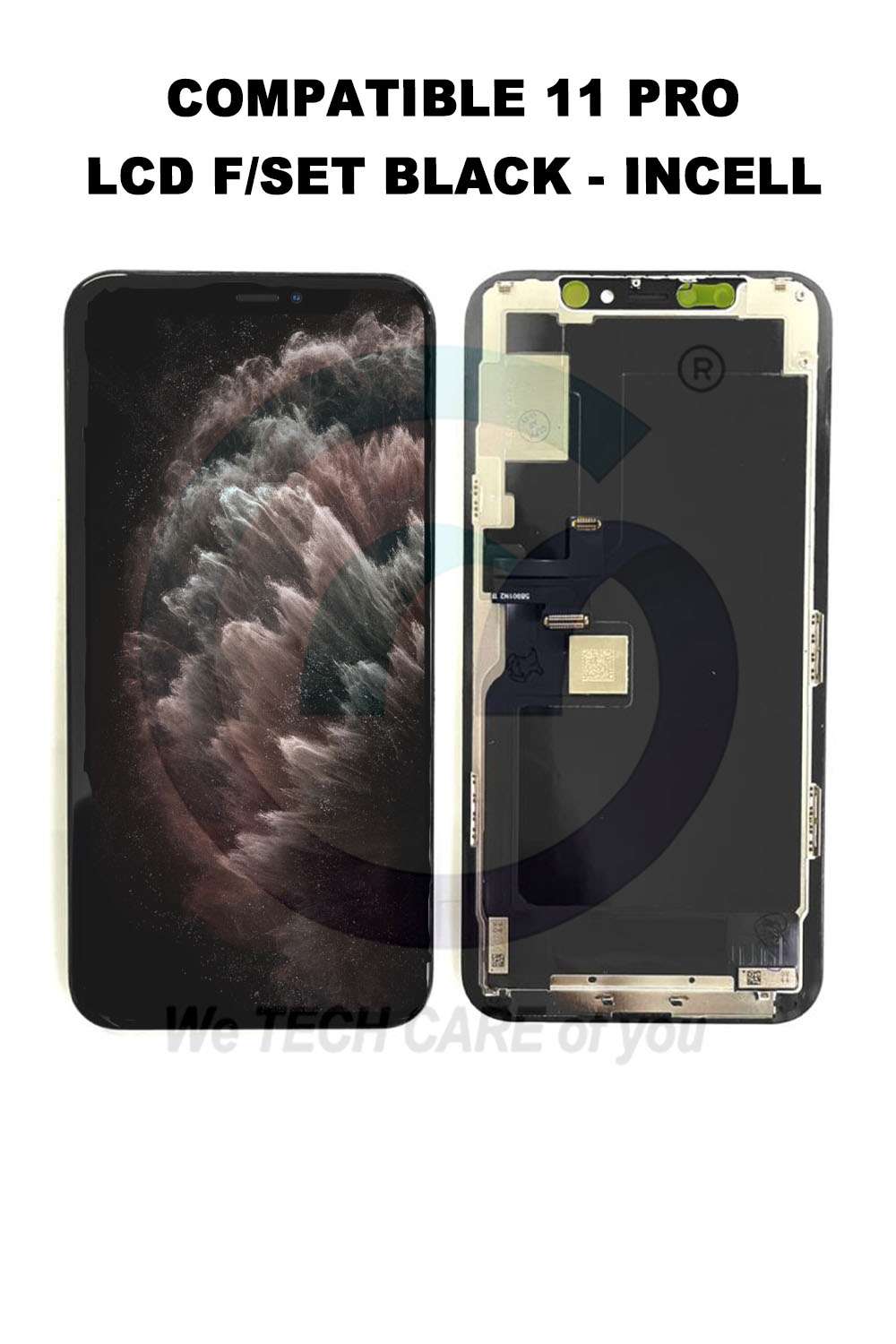 COMPATIBLE 11 PRO LCD F/SET BLACK - INCELL