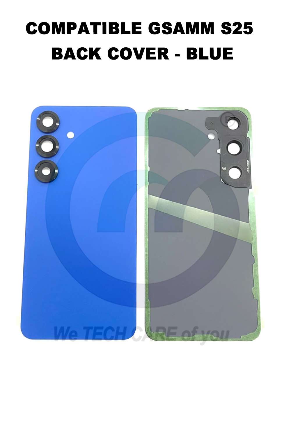 COMPATIBLE GSAMM S25 BACK COVER - BLUE