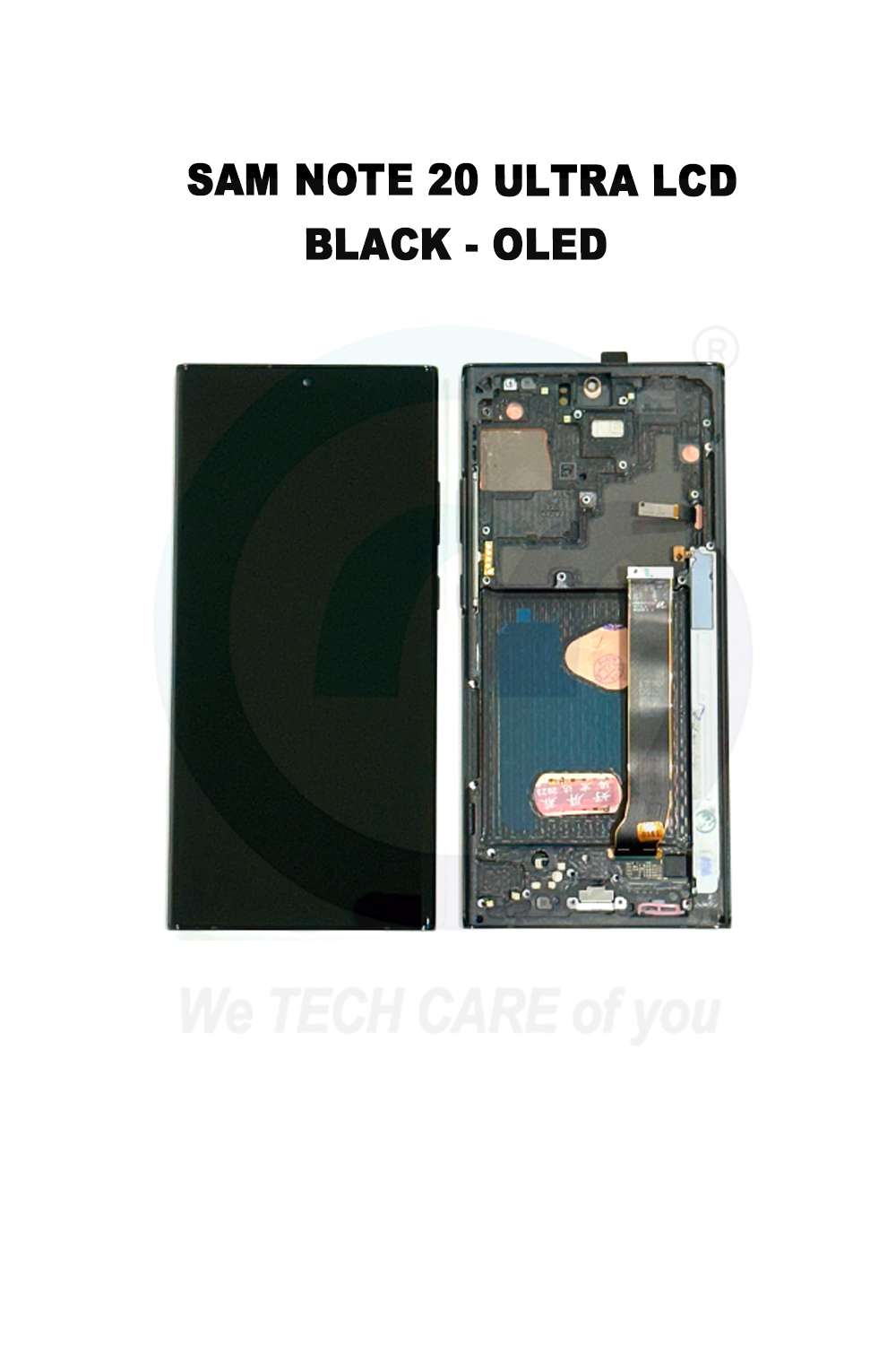 COMPATIBLE GSAMM NOTE 20 ULTRA LCD F/SET BLACK - OLED