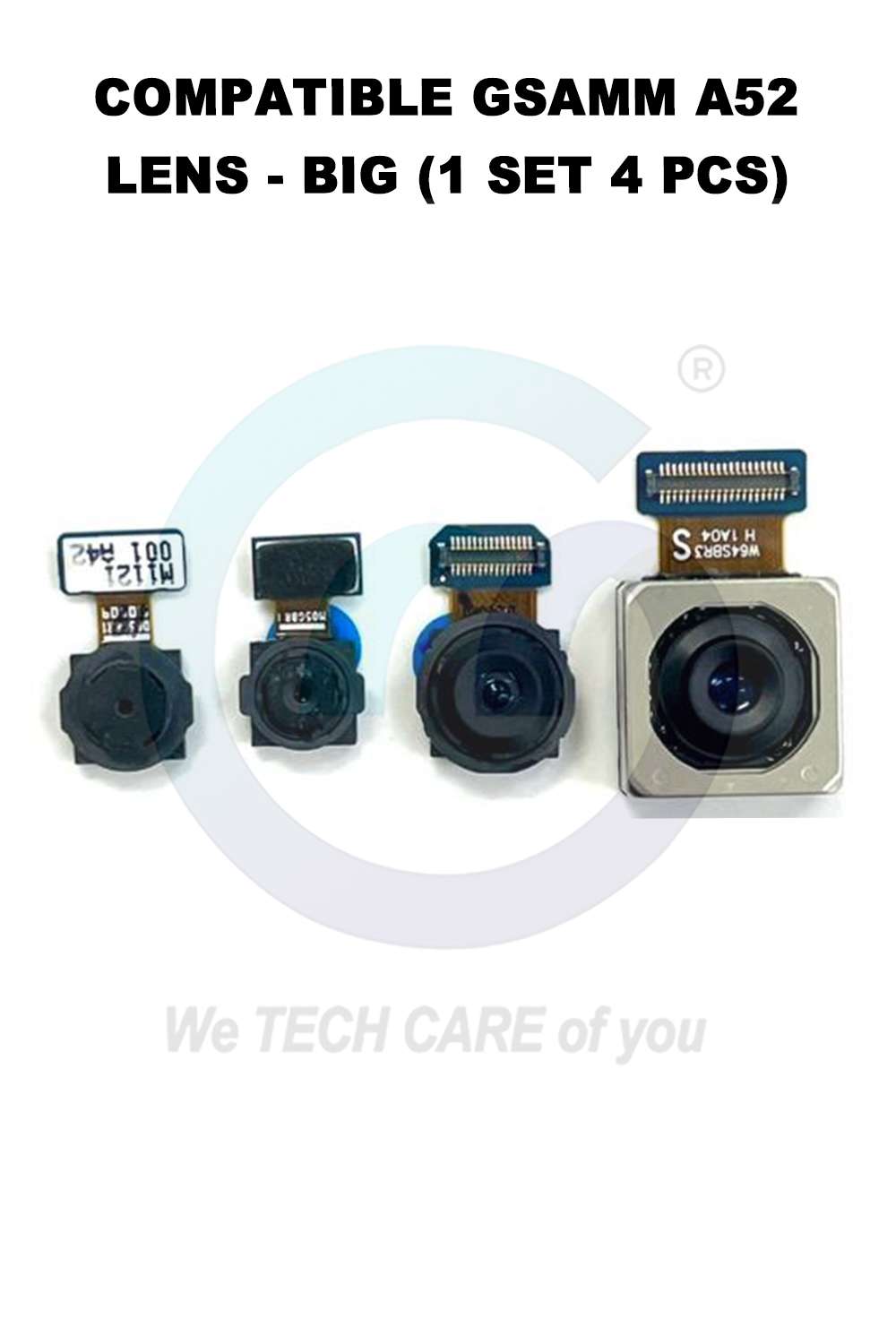 COMPATIBLE GSAMM A52 LENS - BIG (1 SET 4 PCS)