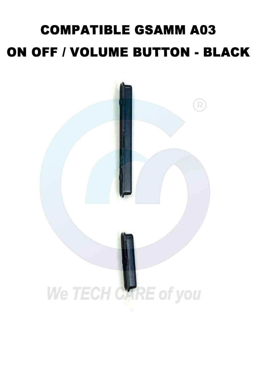 COMPATIBLE GSAMM A03 ON OFF / VOLUME BUTTON - BLACK