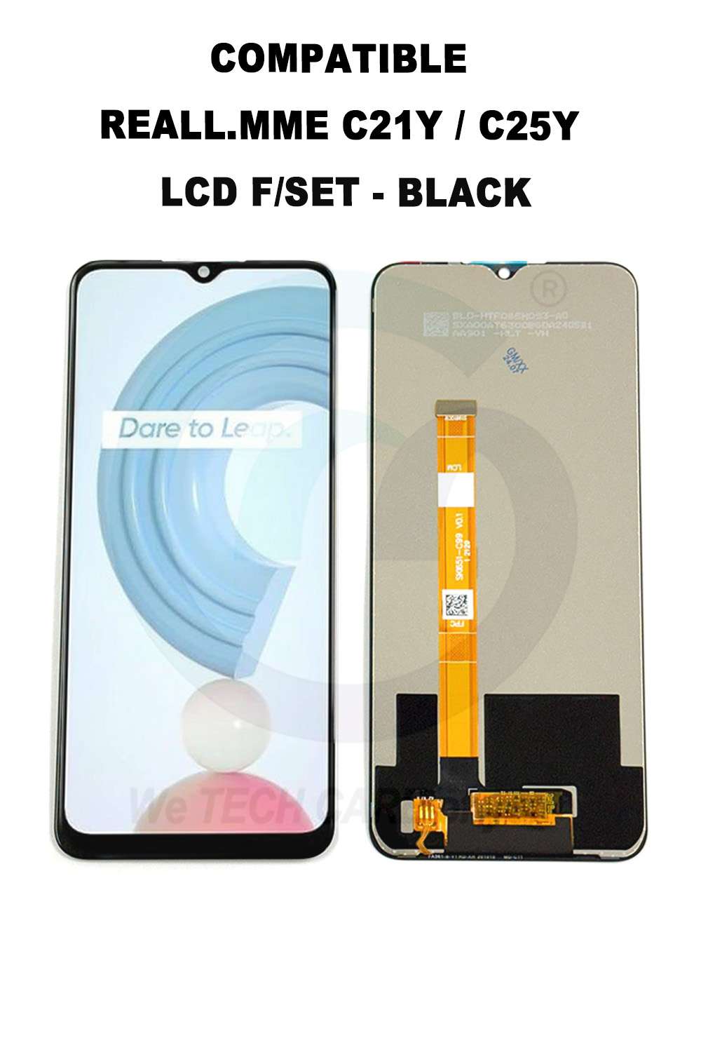 COMPATIBLE GREALM C21Y / C25Y LCD F/SET - BLACK