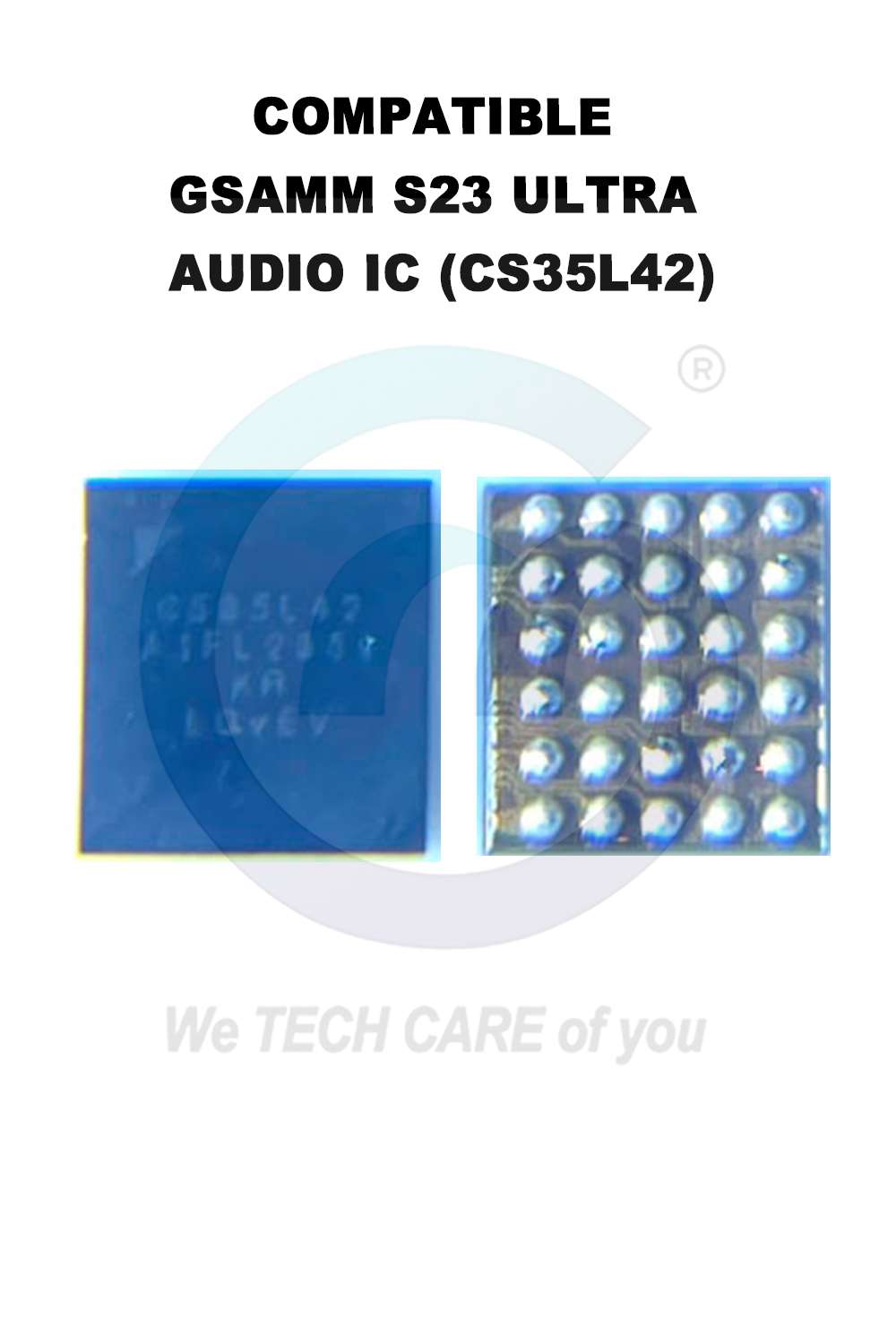 COMPATIBLE GSAMM S23 ULTRA AUDIO IC (CS35L42)
