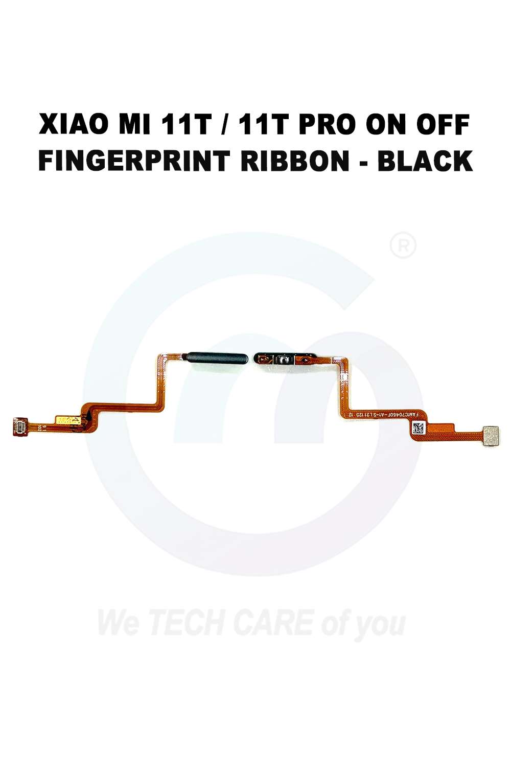 COMPATIBLE GXMM 11T / 11T PRO ON OFF FINGERPRINT RIBBON - BLACK
