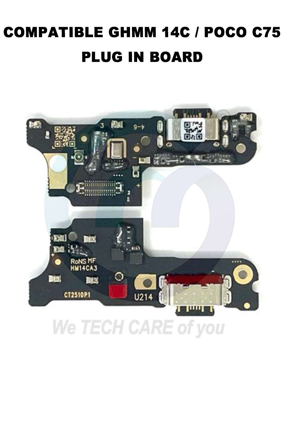 COMPATIBLE GHMM 14C / POCO C75 PLUG IN BOARD
