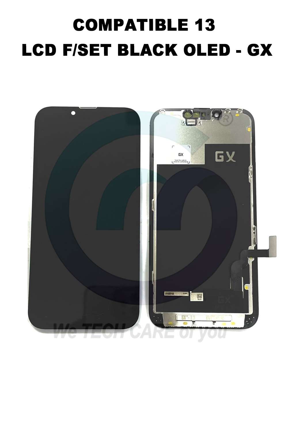 COMPATIBLE 13 LCD F/SET BLACK OLED - GX