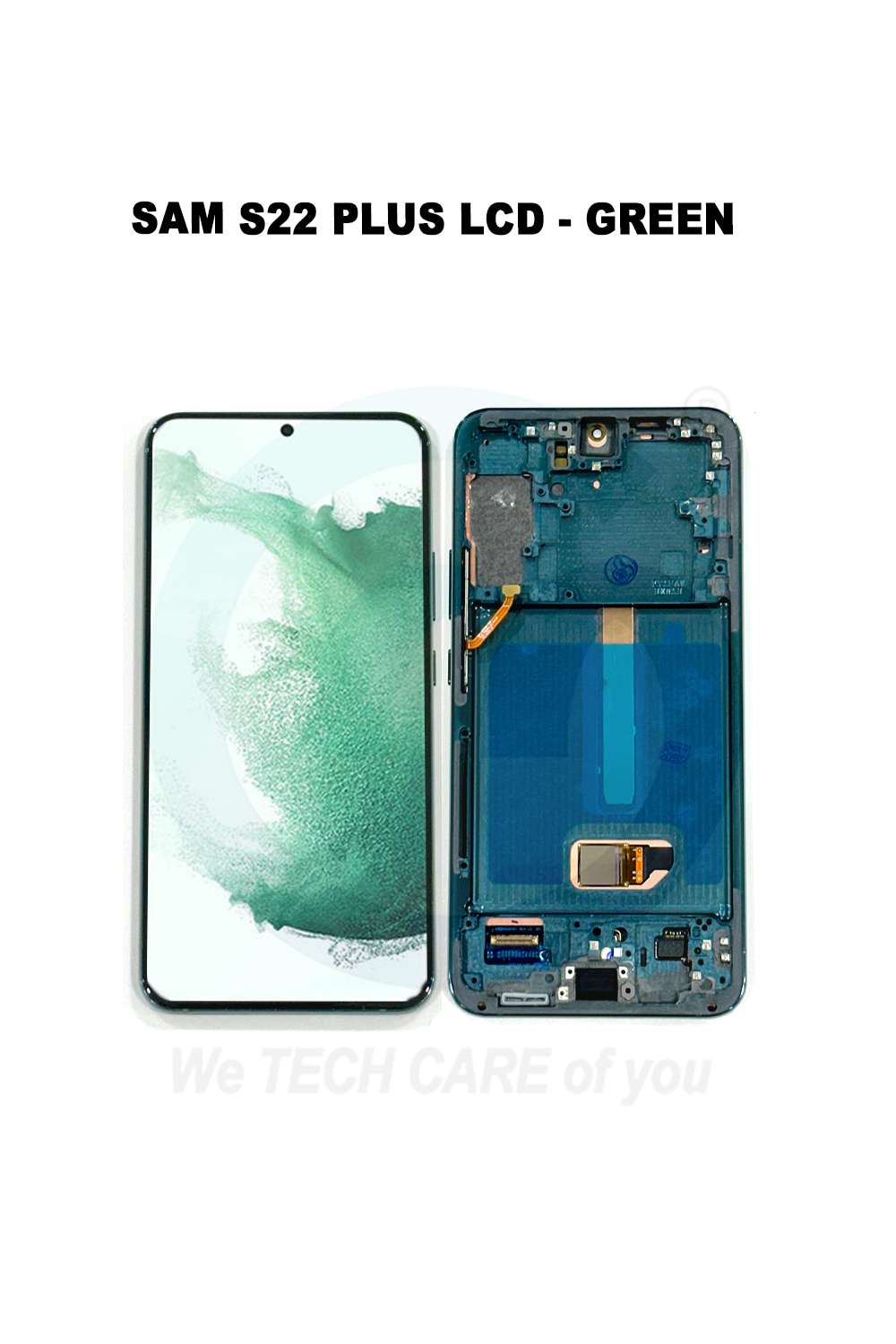COMPATIBLE GSAMM S22 PLUS LCD F/SET GREEN - ORI