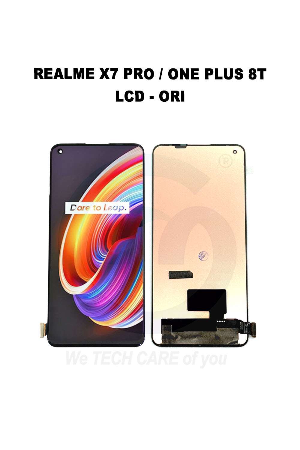 COMPATIBLE GREALM X7 PRO / ONE PLUS 8T / 9R LCD F/SET - ORI