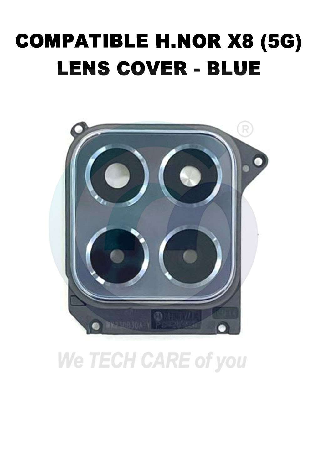 COMPATIBLE H.NOR X8 (5G) LENS COVER - BLUE