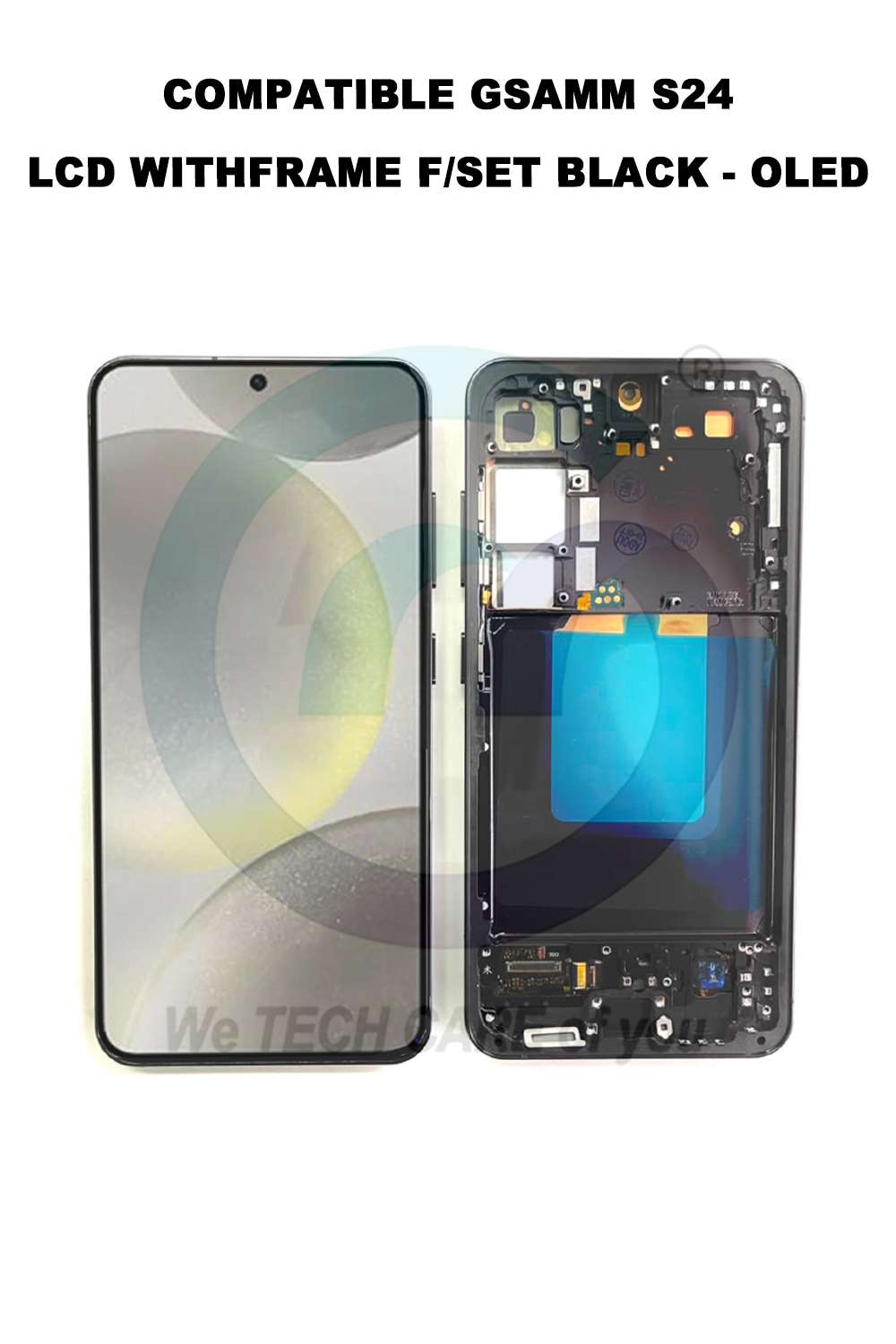COMPATIBLE GSAMM S24 LCD F/SET BLACK - OLED