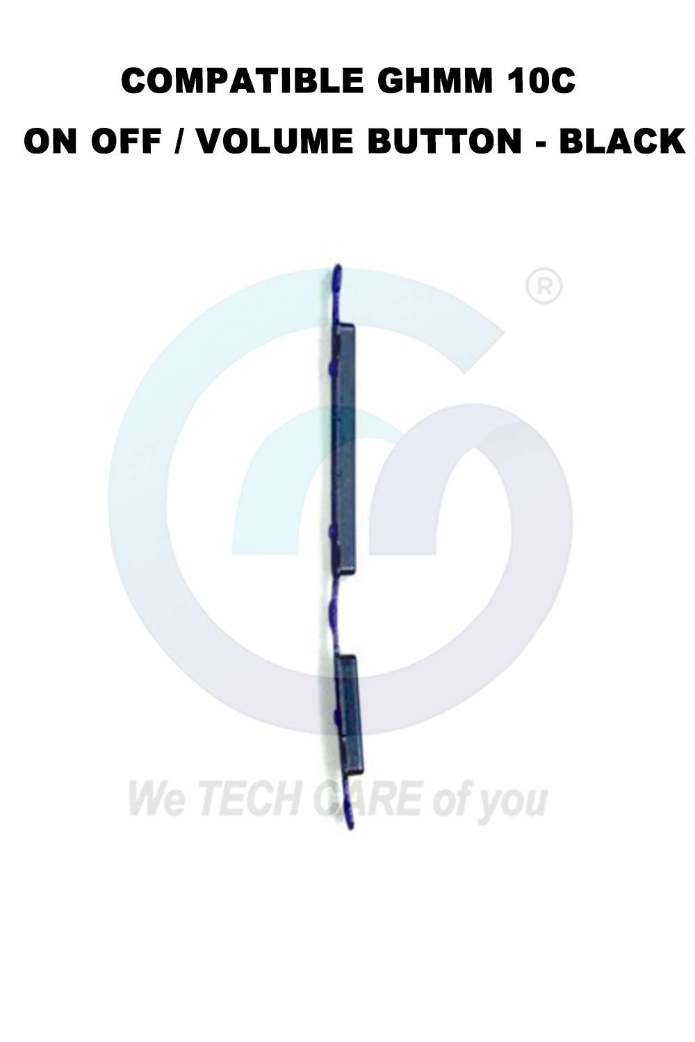 COMPATIBLE GHMM 10C ON OFF / VOLUME BUTTON - BLACK