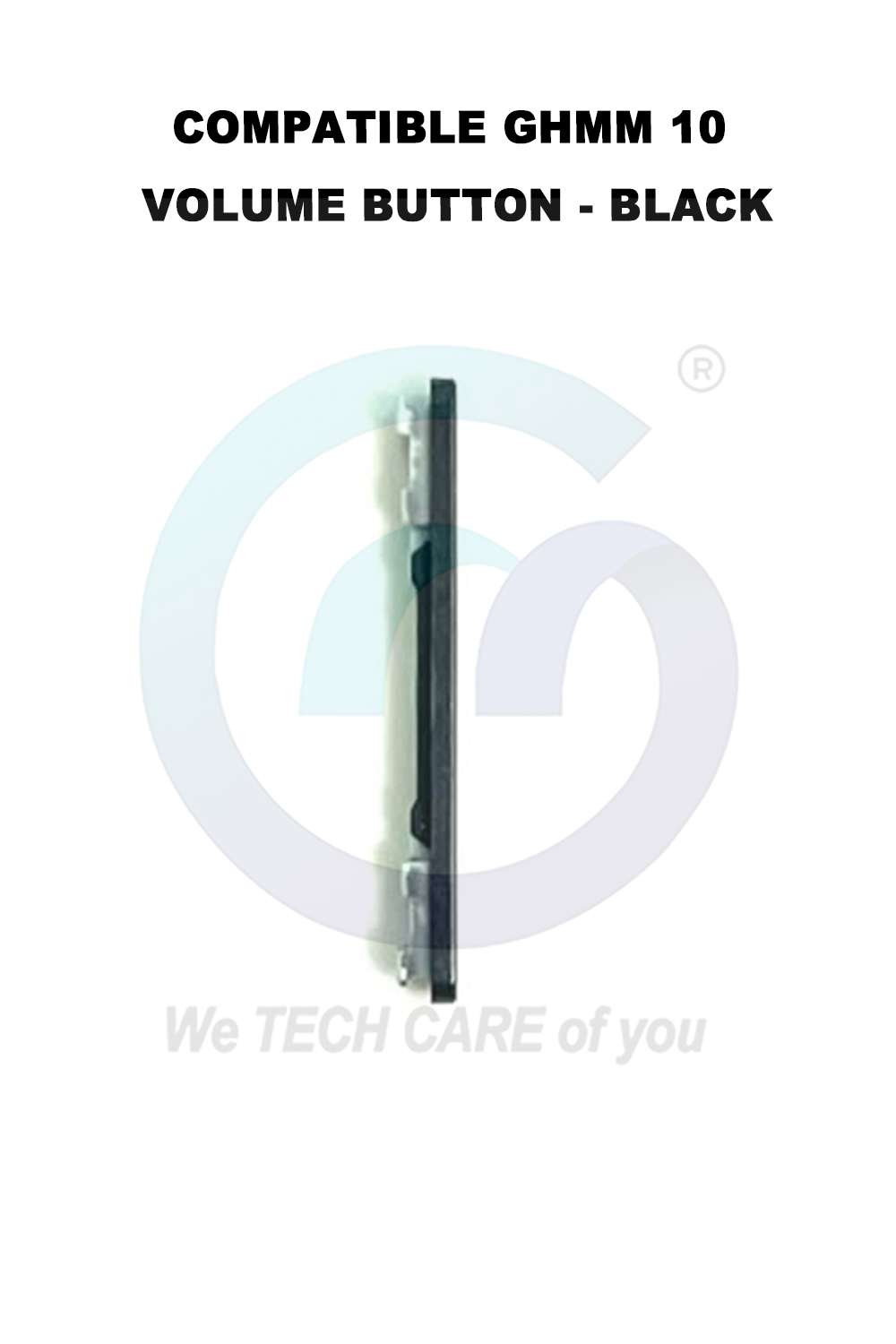 COMPATIBLE GHMM 10 VOLUME BUTTON - BLACK