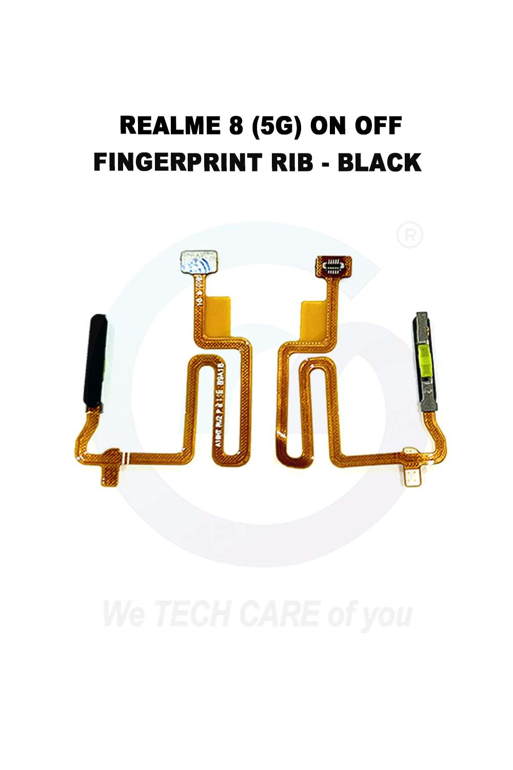 COMPATIBLE GREALM 8 (5G) ON OFF FINGERPRINT RIBBON - BLACK