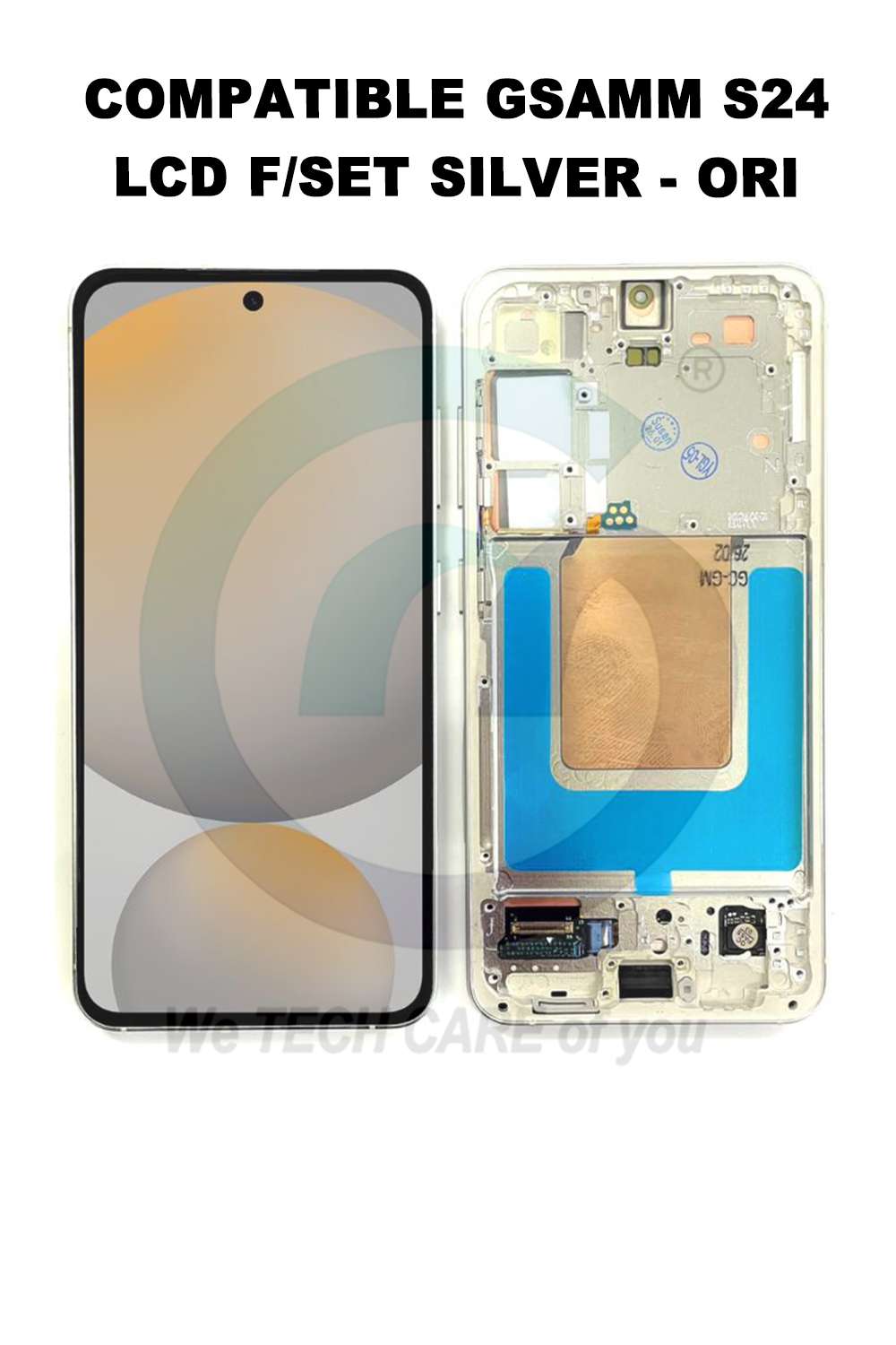 COMPATIBLE GSAMM S24 LCD F/SET SLIVER - ORI