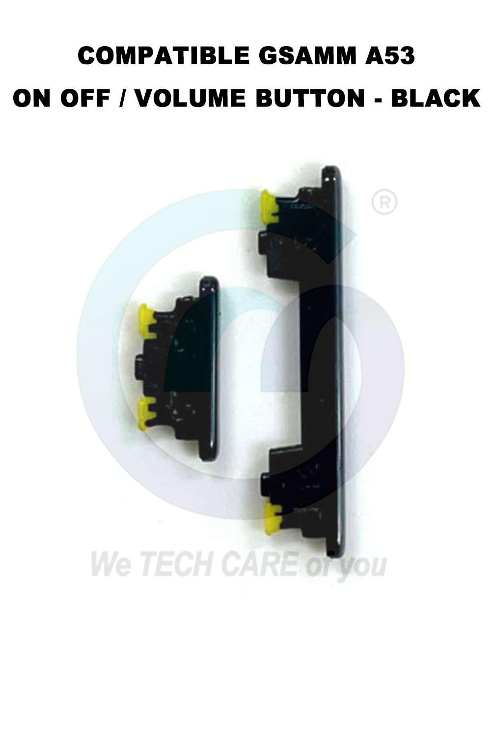 COMPATIBLE GSAMM A53 ON OFF / VOLUME BUTTON - BLACK