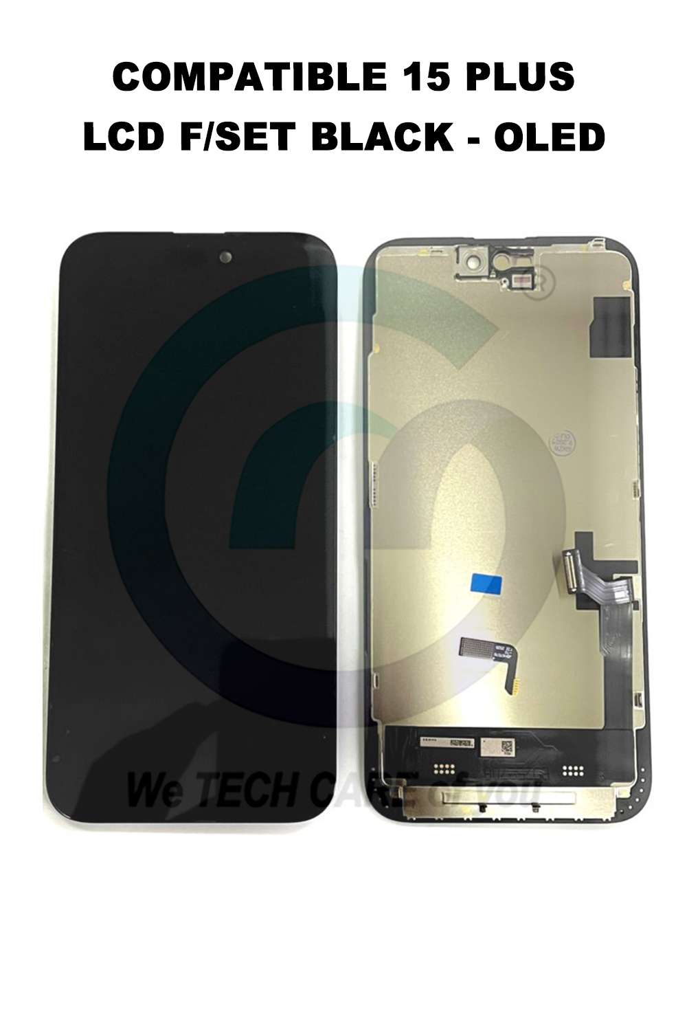 COMPATIBLE 15 PLUS LCD F/SET BLACK - OLED